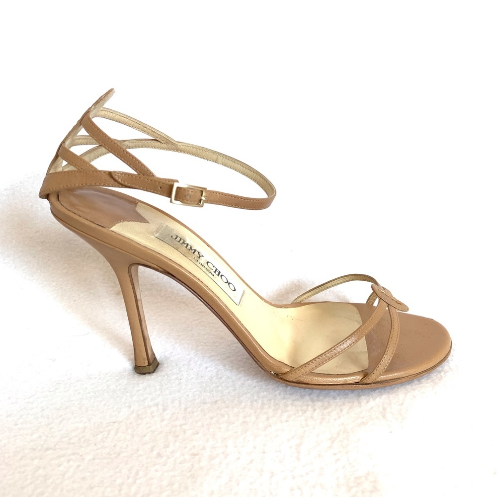 Authentic Jimmy Choo Leather Heels